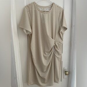 Tee length dress